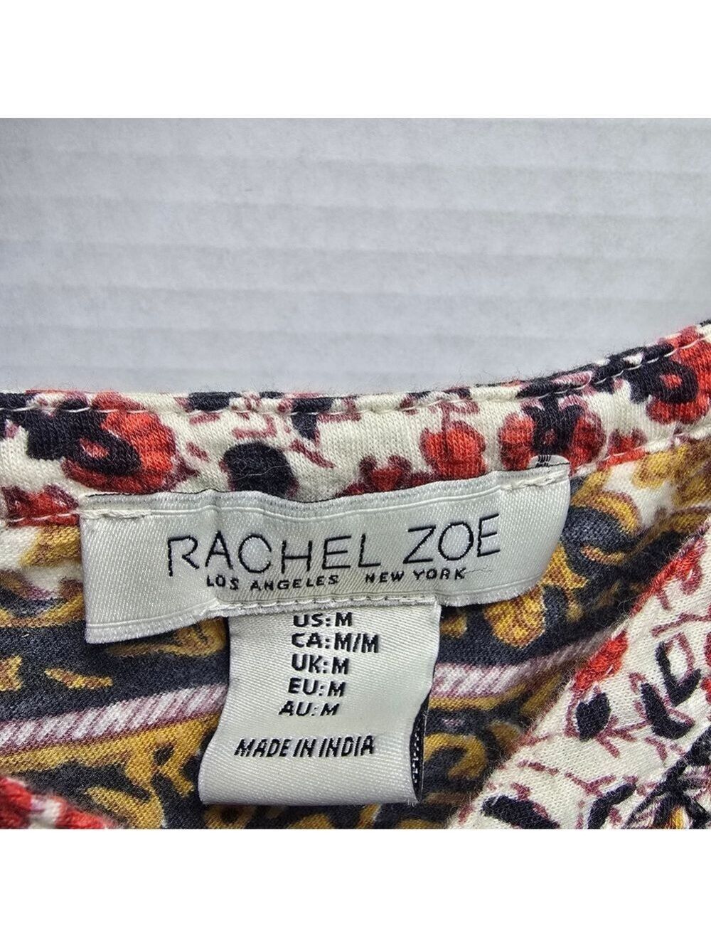 Rachel Zoe Multicolor Bohemian Blouse - Picture 4 of 10